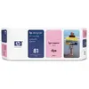 HEWLETT-PACKARD HP 81 Vernieuwde Licht Magenta Inktcartridge