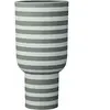 AYTM Vase Varia, vert, Ø 15 cm, hauteur 30 cm, céramique