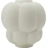 AYTM Vase Uva, céramique, blanc, Ø 26 cm, forme de raisin