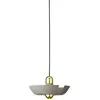 AYTM suspension Cycnus, taupe, Ø 30 cm, aluminium, E27