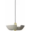 AYTM suspension Cycnus, taupe, Ø 45 cm, aluminium, E27