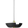 AYTM suspension Cycnus, noir, Ø 45 cm, aluminium, E27