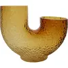 Vase en verre jaune 26 cm Arura - AYTM