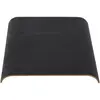 Plateau AYTM Curva, noir, 33 x 32 x 4 cm, bois