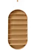 Etagère ovale en chêne huilé 110cm Dorm - Ferm Living
