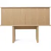 Commode en chêne naturel 100x72,5cm Stilt - Ferm Living