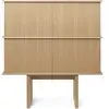 Commode en chêne naturel 100x109cm Stilt - Ferm Living
