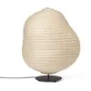 Lampadaire bas en papier washi naturel 63,3cm Kurbis - Ferm Living