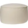 Pouf en coton beige 80cm Aun - Ferm living