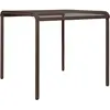 Table en fer chocolat 80x74cm Dapple - Ferm living