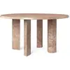 Table basse en marbre rose 67x35cm Taula - Ferm Living
