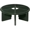 Ferm Living - Table basse Deya - Vert - Béton