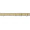 Ferm Living - Portemanteau mural Lager - Beige - Fer thermolaqué