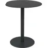 Table haute en acier noir 72 x 76 cm Pond - Ferm Living