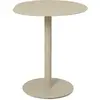 Table de bistro ronde en acier cachemire 64x72cm Pond - Ferm living