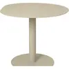 Table à manger ronde en acier cachemire 88x72cm Pond - Ferm living