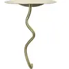 Etagère murale en laiton doré 43,5 x 28 cm Curvature - Ferm Living