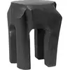 Tabouret en teck noir 40 x 32 cm Root - Ferm Living