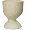 ferm LIVING Pot de fleurs Evoke Mid, beige, 19 litres, fibre de verre