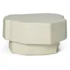 Table basse en béton ivoire 84 cm Staffa - Ferm Living