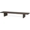 Table de présentation en chêne foncé 138cm Kona - Ferm living