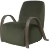 Fauteuil en velours riche pin Buur - Ferm Living