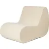 Module central  d'extérieur en bouclettes blanches Rouli - Ferm living