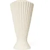 Vase en grès blanc cassé 23cm Fountain - Ferm Living