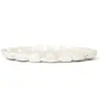 Assiette tressée en céramique émaillée blanc cassé 30cm Plait - Ferm L...