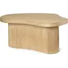 Table basse organique en rotin Isola - Ferm living