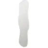 Miroir organique bordure chrome foncé 40x164,8cm Pond - Ferm Living