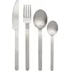 Ferm Living - Set de couverts Stelo - Métal - Acier inoxydable brossé