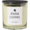 Ferm Living - Bougie parfumée Vitto - Blanc - Cire de colza