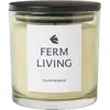 Ferm Living - Bougie parfumée Vitto - Blanc - Cire de colza