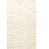 Nappe en coton biologique beige et chocolat 150x240cm Baies - Ferm liv...