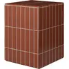 Table d'appoint Pillar Ferm Living Marron taille unique