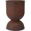 Ferm Living - Pot de fleurs Hourglass - Marron - Acier - Designer Trin...