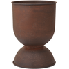 Ferm Living - Pot de fleurs Hourglass - Marron - Acier - Designer Trin...
