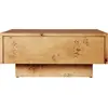 Ferm Living - Table basse avec tiroir en bois FSC Blur Storage  Nature...