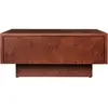 Ferm Living - Table basse avec tiroir en bois FSC Blur Storage  Bois f...