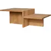 Table basse en bois FSC Distinct Ferm Living Bois clair taille unique