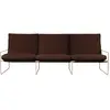 Ferm Living - Canapé de jardin rembourré Désert - Marron - Tissu boucl...