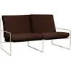 Ferm Living - Canapé de jardin rembourré Désert - Marron - Tissu boucl...