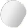 ferm LIVING miroir mural Pond S, laiton, Ø 50 cm, verre, bois