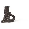 ferm LIVING Bougeoir Dito Single, marron, céramique