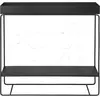 ferm LIVING Plant Box Two-Tier, noir, 80 x 25 x 75 cm