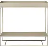 ferm LIVING Plant Box Two-Tier, beige, 80 x 25 x 75 cm