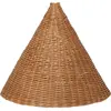 Petit abat-jour en rotin naturel 45 x 37 cm Dou - Ferm Living