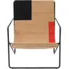Ferm Living - Fauteuil outdoor Desert Multicolore taille unique