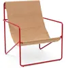 Ferm Living - Fauteuil Désert - Beige - Tissu recyclé - Designer Trine...